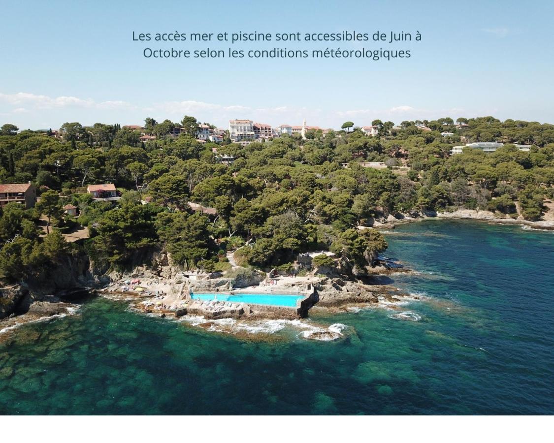 Residence Hoteliere Le Provencal A Giens - Bord De Mer Hyères Zewnętrze zdjęcie